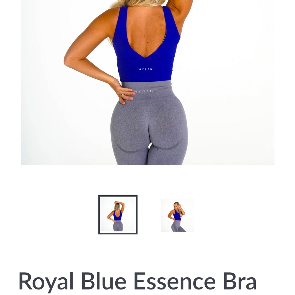 NVGTN Royal Blue Essence Bra